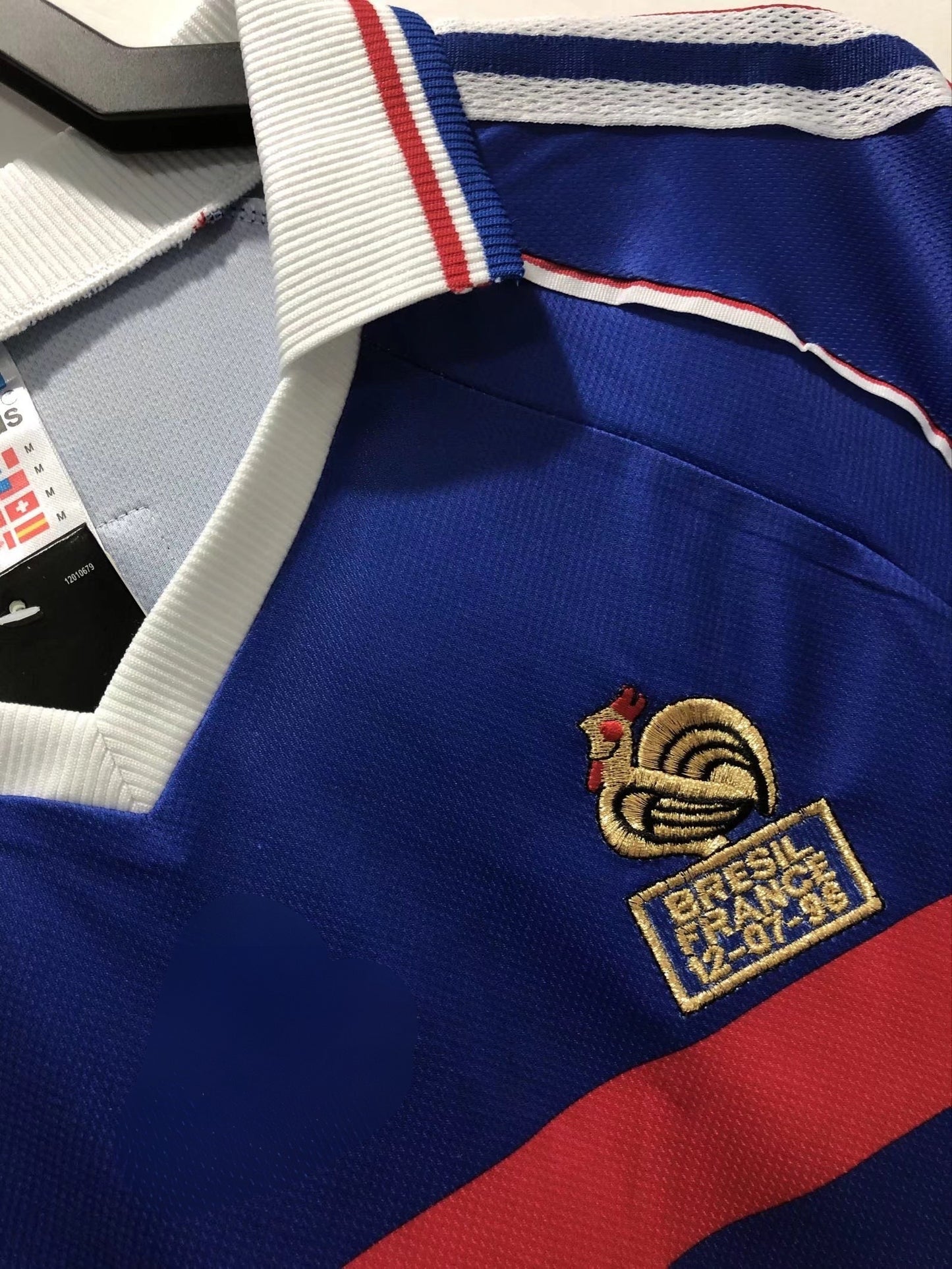 Maillot Domicile Manches Longues France - 1998
