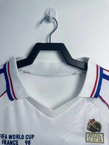 Camiseta de Francia de manga larga visitante - 1998
