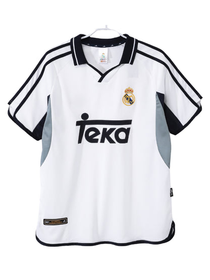 Camiseta de local del Real Madrid - 2000 - 2001