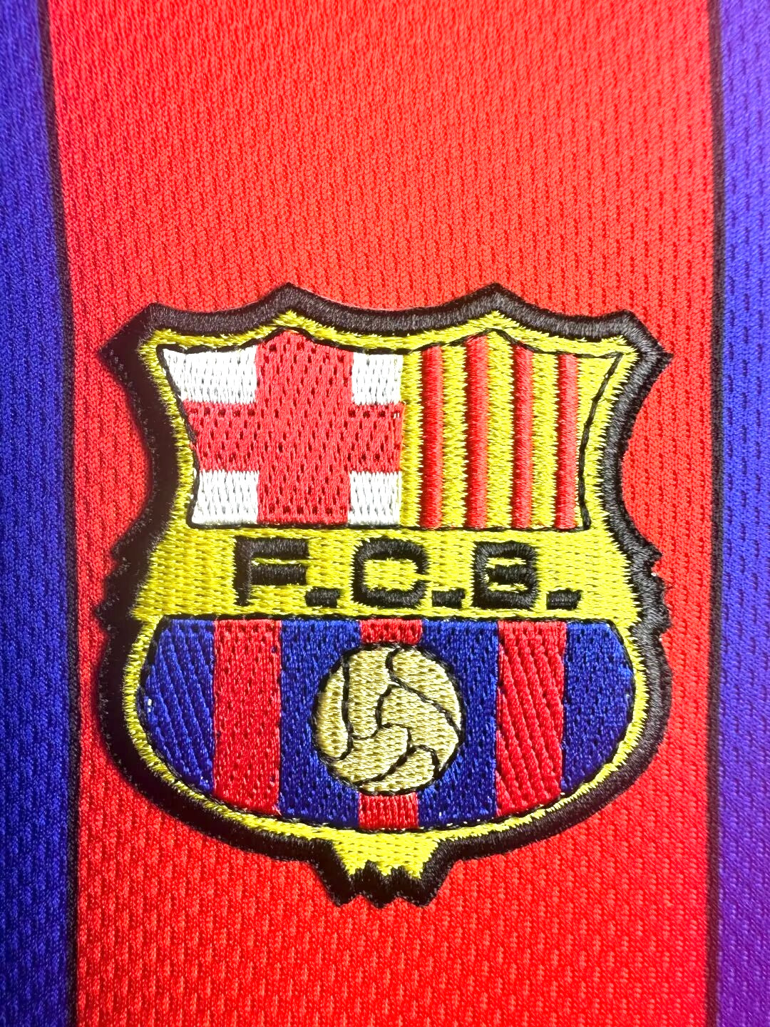 Maillot domicile de Barcelone - 1997-1998