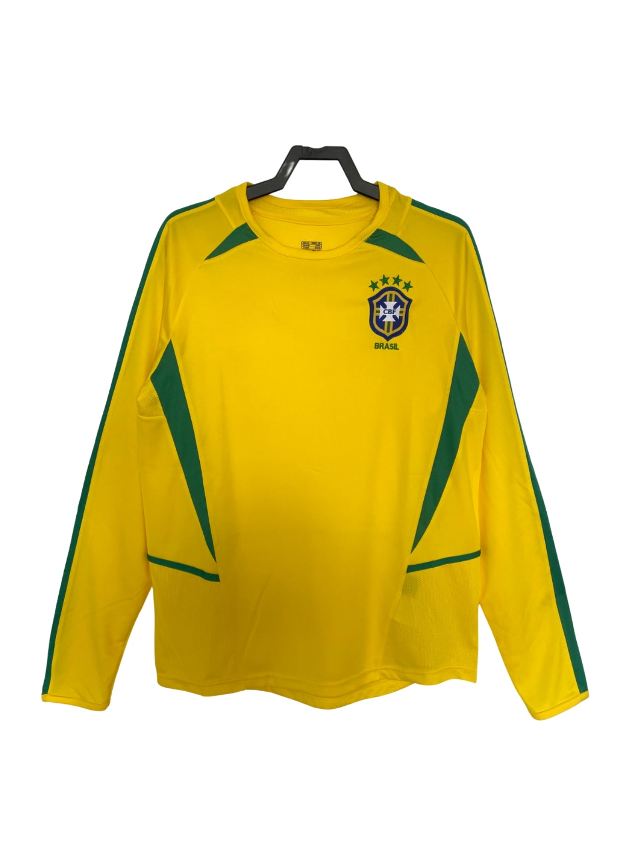 Maillot Domicile Manches Longues Brésil - 2002
