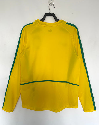 Maillot Domicile Manches Longues Brésil - 2002