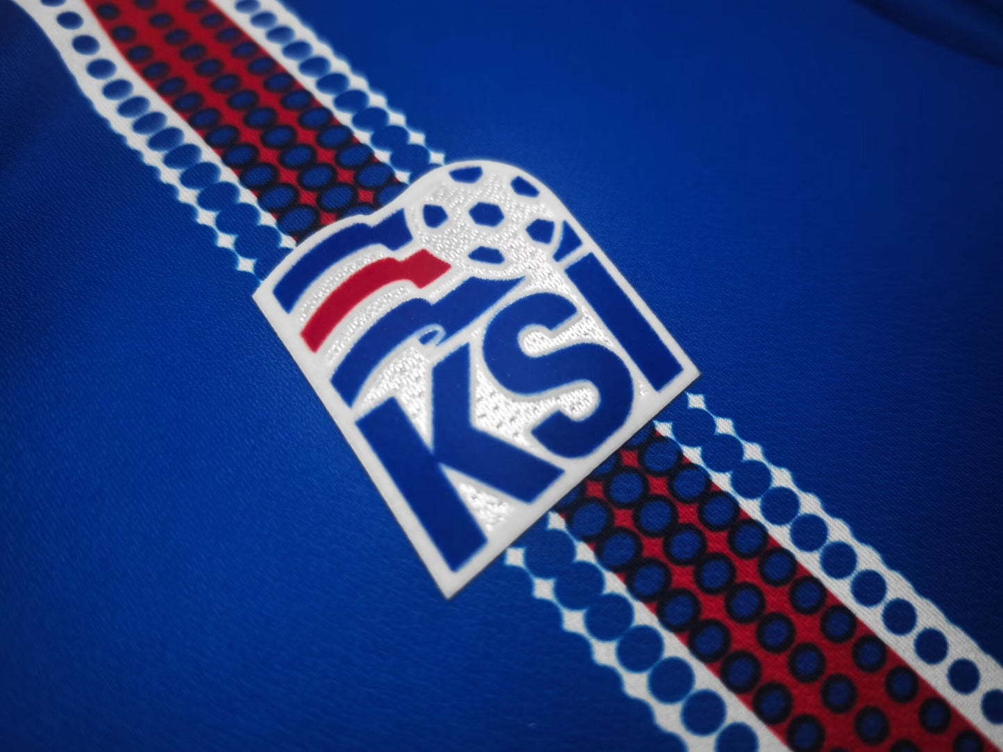 Camiseta de casa de Islandia - 1996-1997