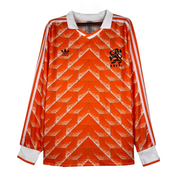 Netherlands Long Sleeve Home Shirt - 1988 | 1+1 Free
