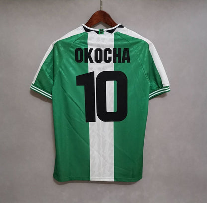 Camiseta de Nigeria para casa - 1996