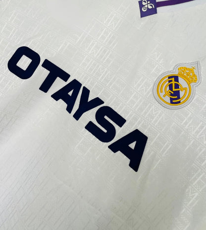 Camiseta de local del Real Madrid - 1990-1992
