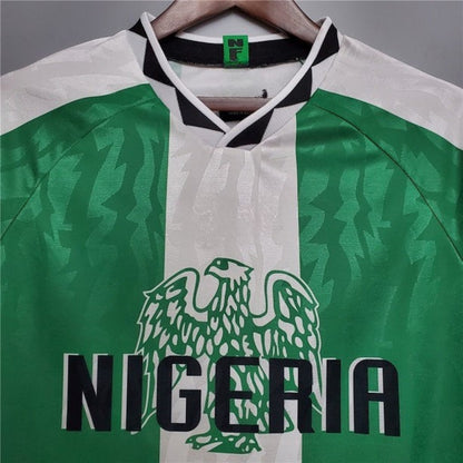 Camiseta de Nigeria para casa - 1996