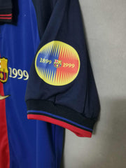 FC Barcelona Home Shirt - 100 Years - 1998-1999 | 1+1 Free