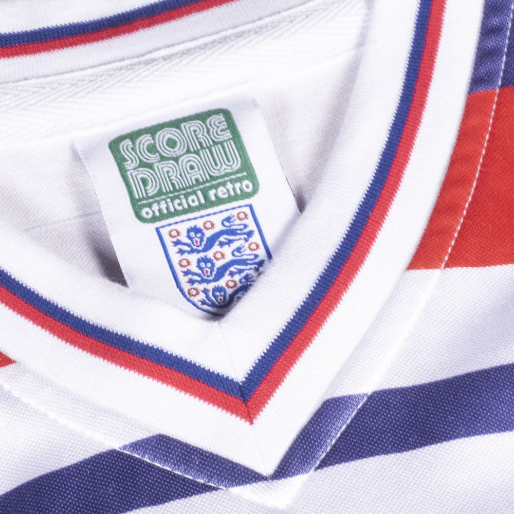 Maillot de football rétro Angleterre – 1982