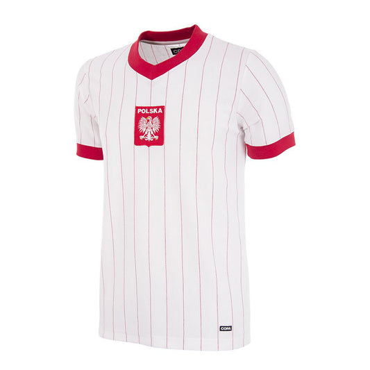Camiseta retro de fútbol de Polonia - 1982