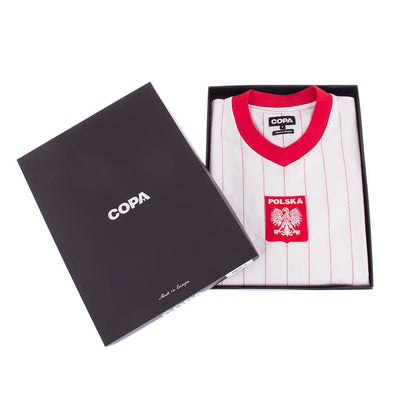 Maillot de football rétro Pologne – 1982